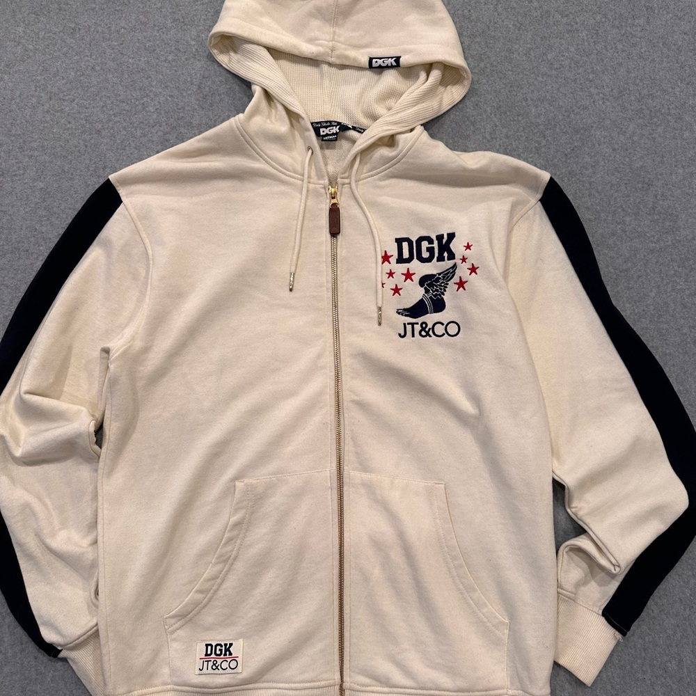 Vintage DGK X JT&co zip up